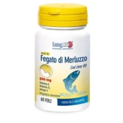 Longlife Olio Fegato Di Merluzzo 500 Mg 60 Perle