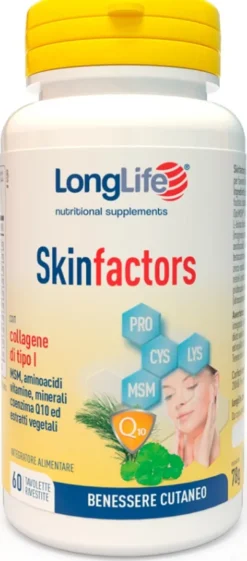 Longlife Skinfactors 60 tavolette