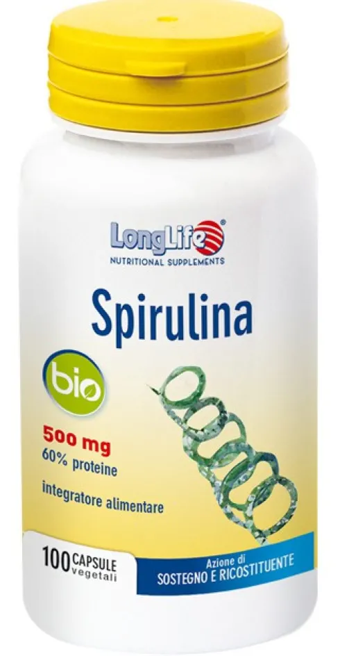 Longlife Spirulina Bio 100 Capsule