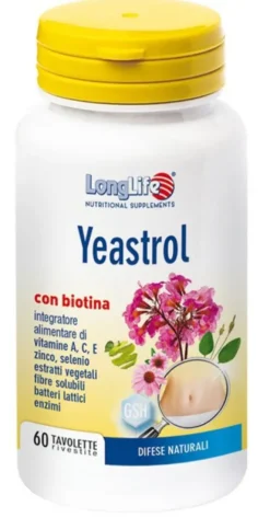 Longlife Yeastrol 60 Tavolette