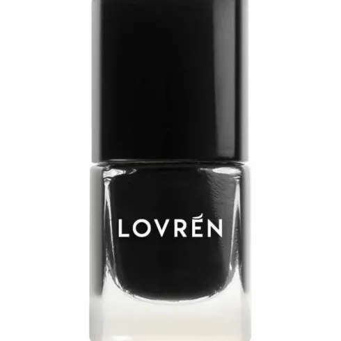 Lovrén Nail Care Smalto Nero Luminoso e Brillante 1 Pezzo