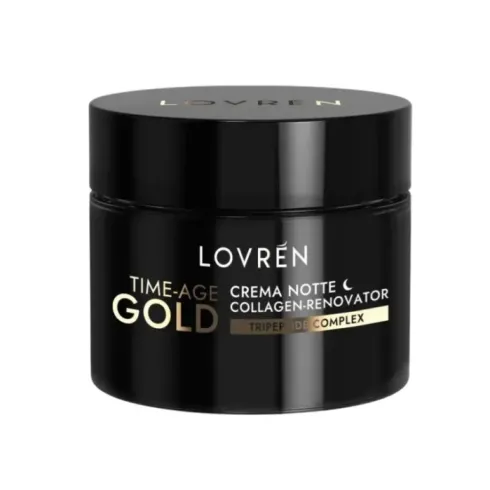 Lovrén Time Age Gold Crema Viso Notte Antietà e Antirughe 30 ml