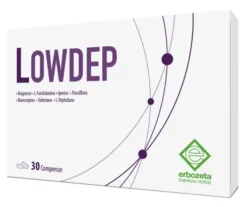 Lowdep integratore per tono dell’umore e benessere mentale 30 compresse