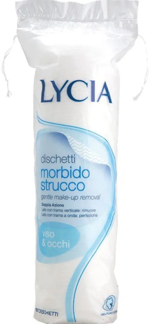 Lycia Dischetti Cotone Struccanti 80 Pezzi