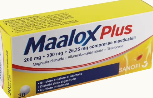 Maalox Plus 30 Compresse Masticabili Importazione GMM