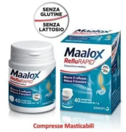 Maalox Reflurapid 40 Compresse Masticabili