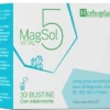 MagSol 5 magnesio con vitamine B energia sistema nervoso e muscoli 30 bustine