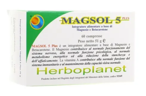 Magsol 5 Plus 60 Compresse
