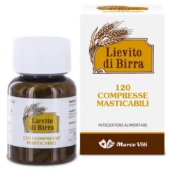 Marco Viti Lievito di Birra Integratore Proteine Vitamine B 120 Compresse