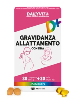 Massigen Daily Gravidanza Allattamento 30 perle + 30 compresse
