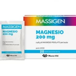 Massigen Magnesio Pidolato 20 Bustine