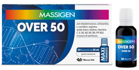 Massigen Over 50 10 flaconcini 25 ml