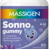 Massigen Sonno Gummy Bambini Melatonina Camomilla Melissa 60 Caramelle