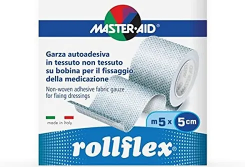 Master-Aid Rollflex Garza Autoadesiva Estensibile 5 cm x 5 metri