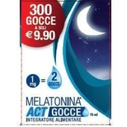 Melatonina Act Gocce Orali 15 ml