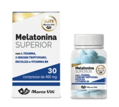 Melatonina Superior Integratore Sonno Relax 30 Compresse Melatonina 1 mg