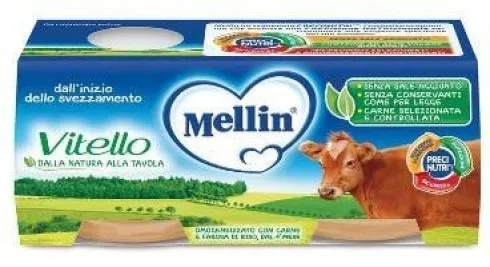 Mellin Omogeneizzato Vitello 2 X 80 grammi