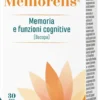 Memorens Capsule Integratore per Memoria Concentrazione e Funzioni Cognitive con Bacopa ed Eleuterococco 30 Capsule