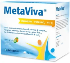 Metaviva Magnesio Potassio Vitamina C 20 Bustine