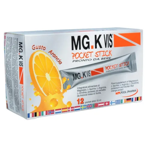 Mgk Vis Pocket Stick Arancia 12 Bustine