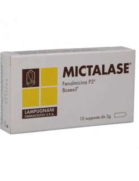 Mictalase 10 supposte
