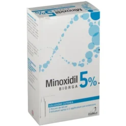 Minoxidil Biorga Soluzione 5% 3 Flaconi 60 ml
