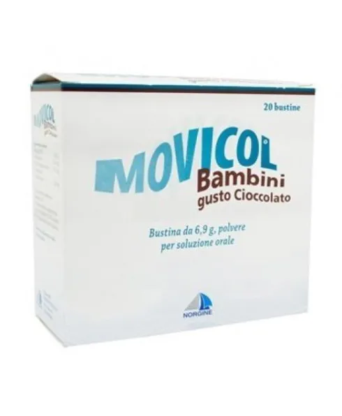 Movicol Bambini Aroma Cioccolata 20 Bustine