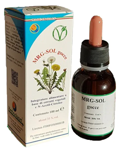 MRG-SOL gocce drenaggio depurazione 100 ml