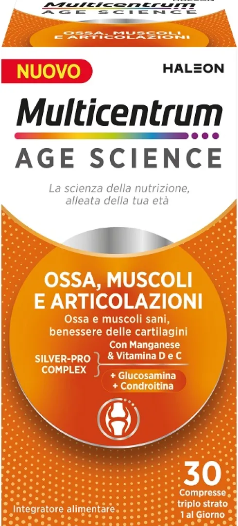 Multicentrum Age Science ossa muscoli e articolazioni 30 compresse