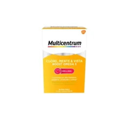 Multicentrum Boost Omega 60 Capsule Integratore Omega 3 EPA DHA con Coenzima Q10