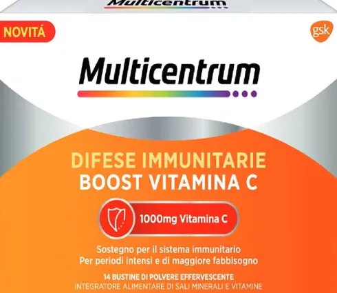 Multicentrum Difese Immunitarie Boost Vitamina C 1000 mg 28 Bustine
