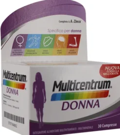 Multicentrum Donna Multivitaminico e Multiminerale GMM Importazione 30 Compresse