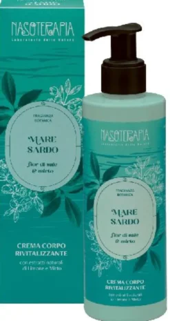Nasoterapia Mare Sardo Crema Corpo Idratante con Mirto e Limone 200 ml