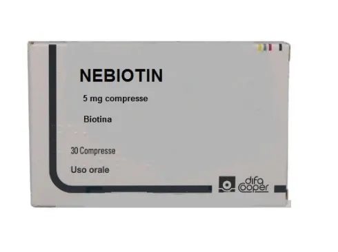 Nebiotin 5 mg 30 Compresse
