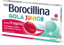Neoborocillina Gola Junior Fragola 15 pastiglie
