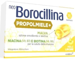 Neoborocillina Propolmiele+ Miele e Limone 16 pastiglie
