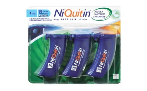 Niquitin 4 mg 60 pastiglie gusto Menta