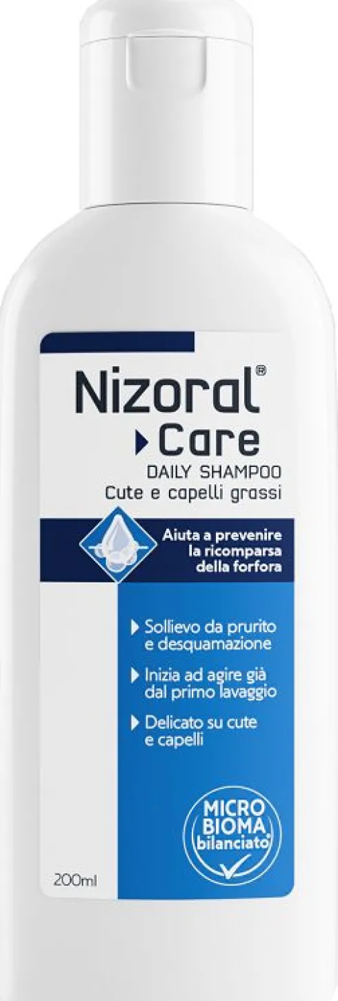 Nizoral Care Shampoo per Cute e Capelli Grassi 200 ml