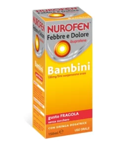 Nurofen Febbre e Dolore Bambini 100 mg/5 ml Fragola