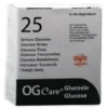 Ogcare Stisce Controllo Glicemi 25 Pezzi