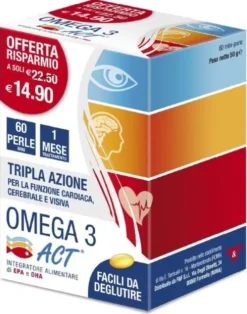 Omega 3 Act 540 Mg 60 Mini Perle