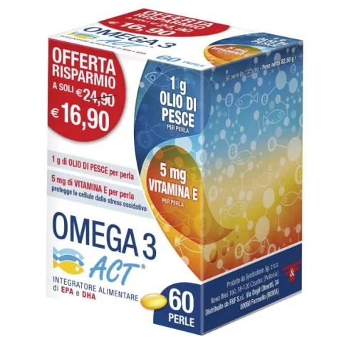 Omega 3 Act 1000 Mg 60 Perle