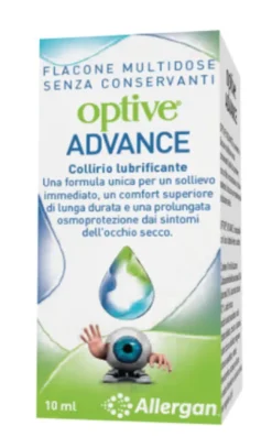 Optive Advance Soluzione Oftalmica Senza Conservanti 10 ml