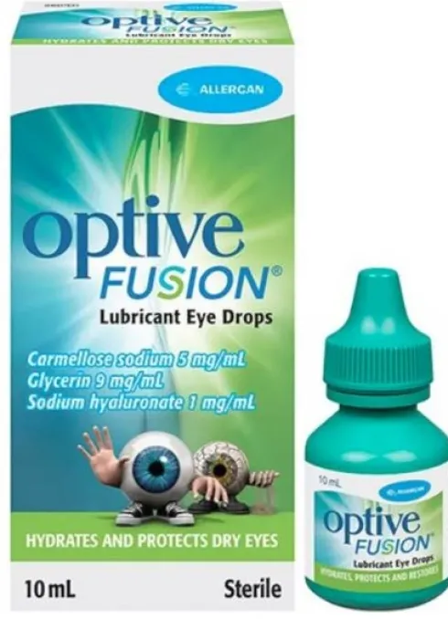 Optive Fusion Soluzione Oftalmica Medifarm 10 ml