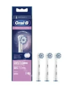 Oral-B Testine di ricambio Sensitive Clean 3 pezzi