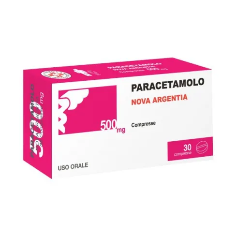 Paracetamolo Nova Argentia 500 mg 30 Compresse