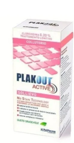 Plakout Active Sollievo Collutorio 200 ml
