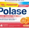 Polase Plus Carnitina 24 Bustine Integratore con Magnesio, Potassio e L-Carnitina Confezione Promo