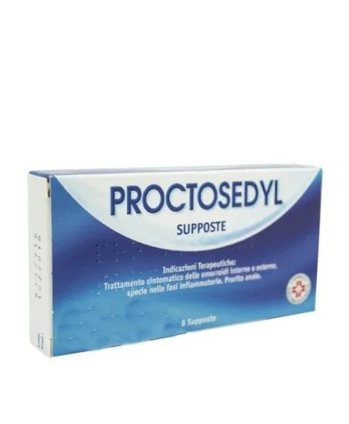 Proctosedyl 6 Supposte