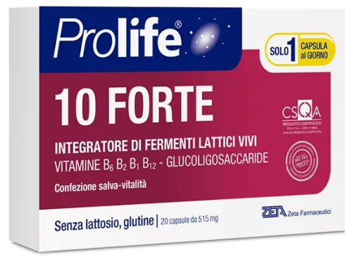 Prolife 10 Forte 20 Capsule